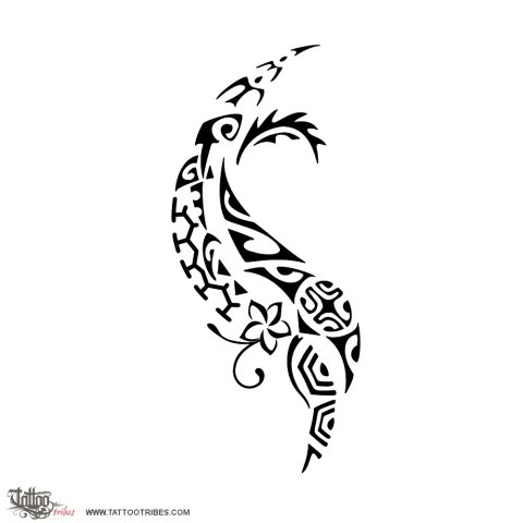 Awe (Feather, force) tattoo design thumbnail