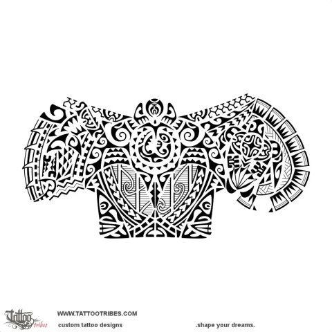 Tipu (To prosper) tattoo design thumbnail