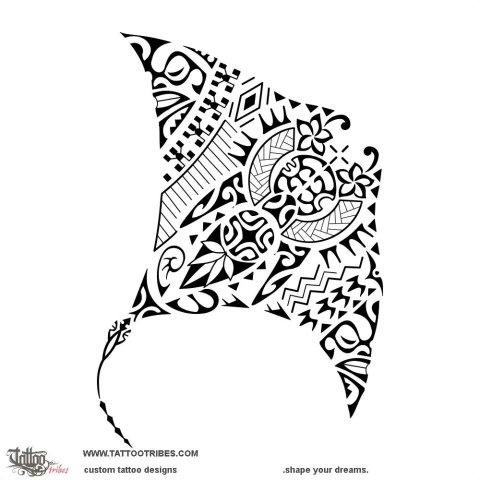 Fa'aitoitora'a (Support) tattoo design thumbnail
