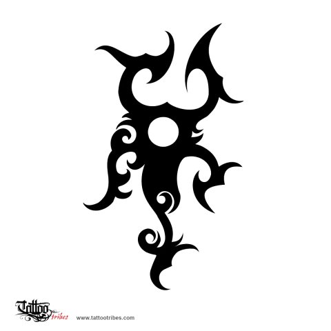 Borneo scorpion (Valiance, protection) tattoo design thumbnail