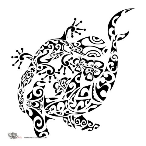 Kai (Sea) tattoo design thumbnail