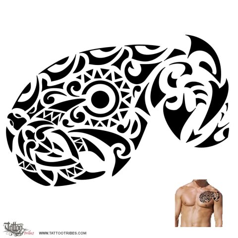 Roto rawa (Innermost) tattoo design thumbnail