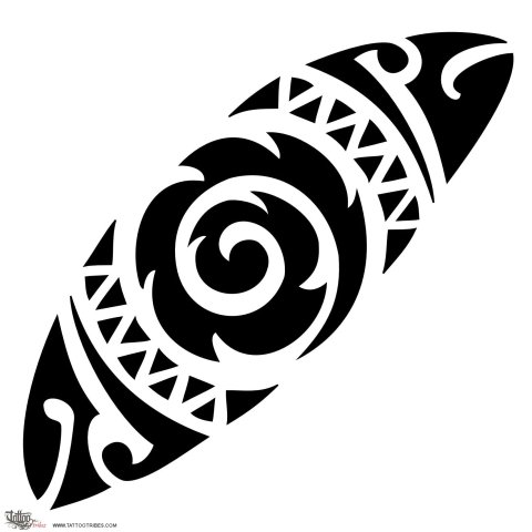 Koru (Life) tattoo design thumbnail