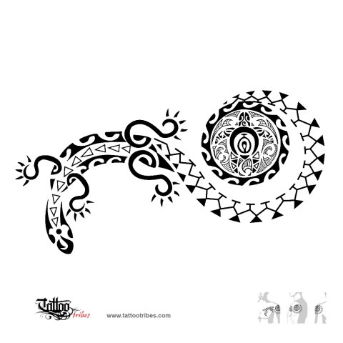 Ra (Sun) tattoo design thumbnail
