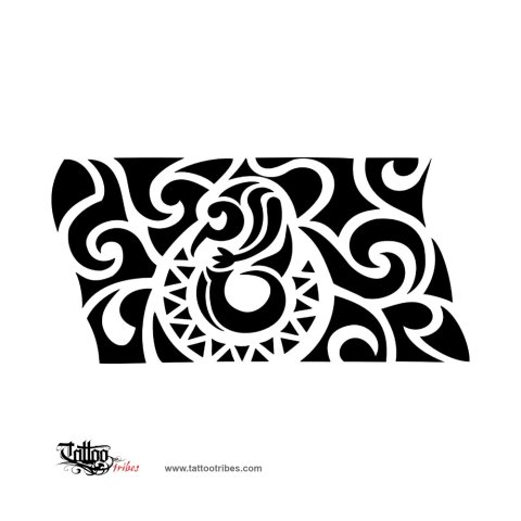 Manaia (Protection, balance) tattoo design thumbnail