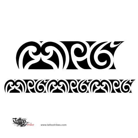 Maori armband 1 (MPG) tattoo design thumbnail