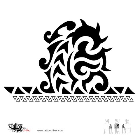 Tribal-Maori half sleeve (Build on the past) tattoo design thumbnail
