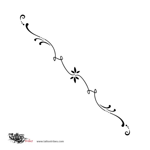 Myrtle bracelet (Love) tattoo design thumbnail