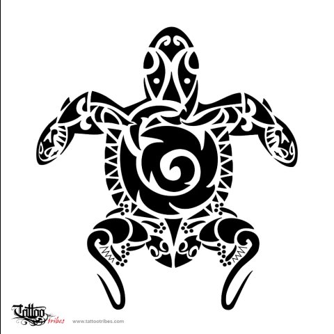 Timatanga (Beginning) tattoo design thumbnail