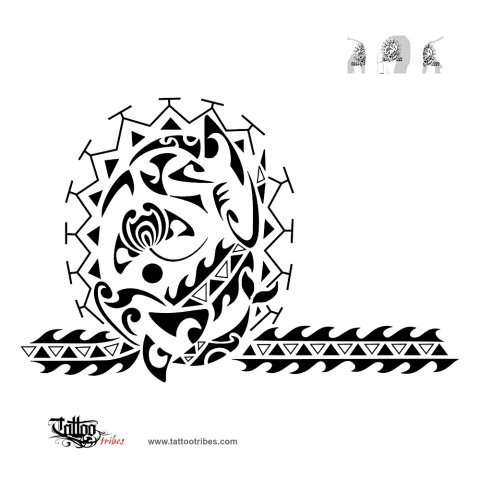 Tuakiri (Personality) tattoo design thumbnail