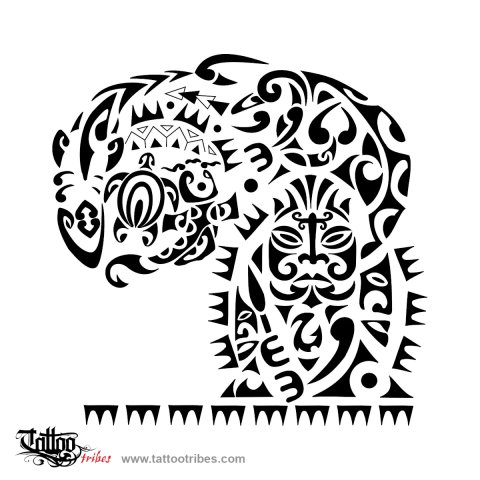 Warrior (Safety, family) tattoo design thumbnail