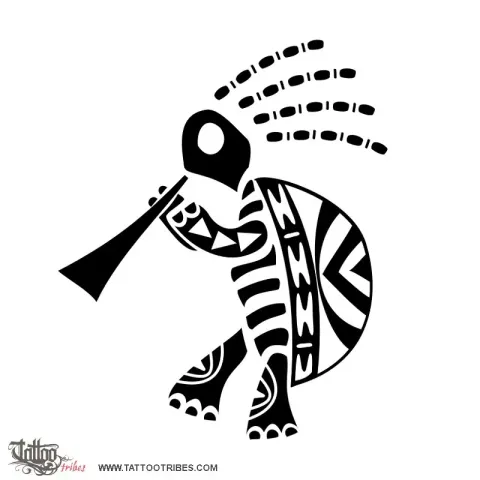 Kokopelli turtle