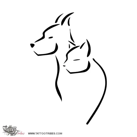Cat and dog
