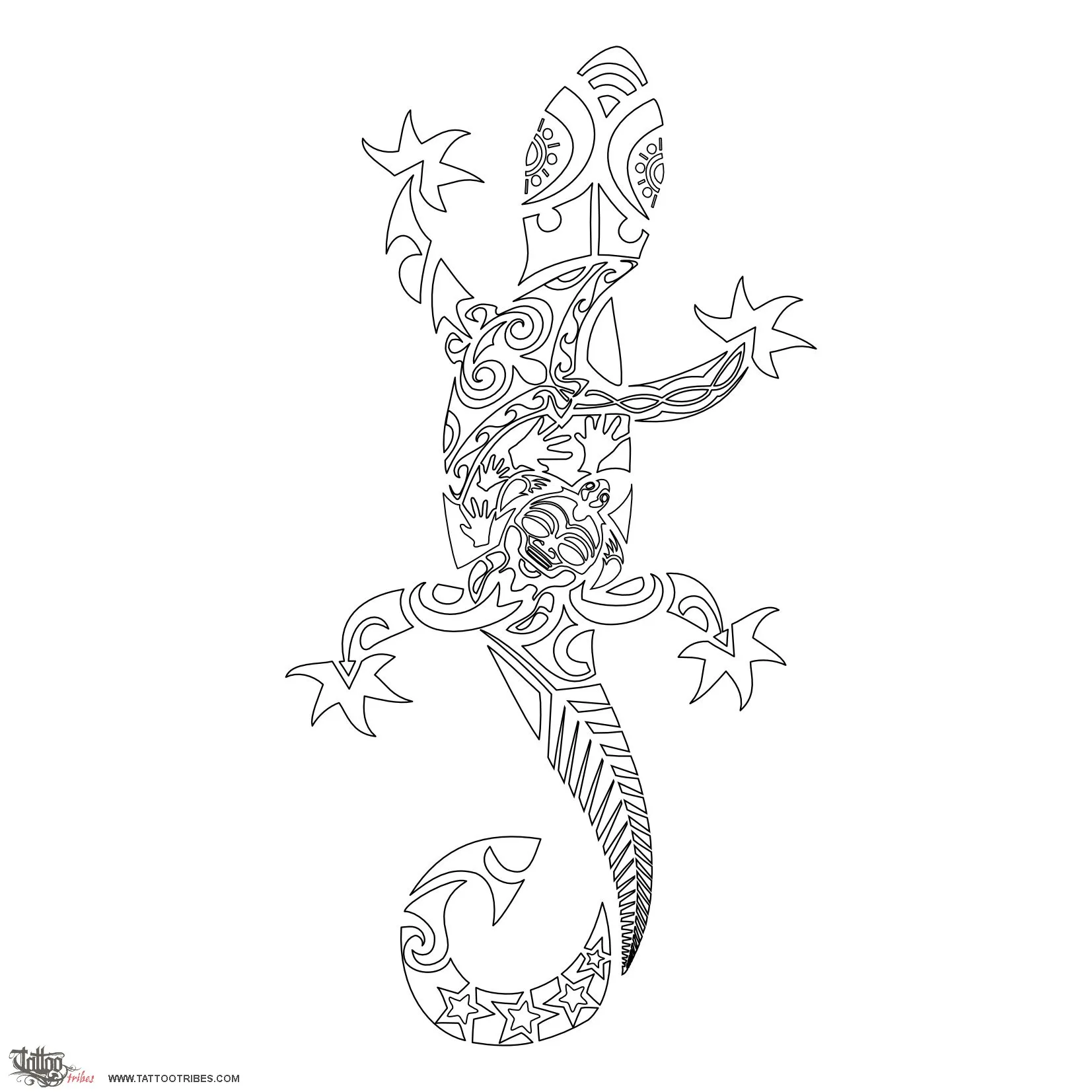 Stencil outline of Tiara, Traveller