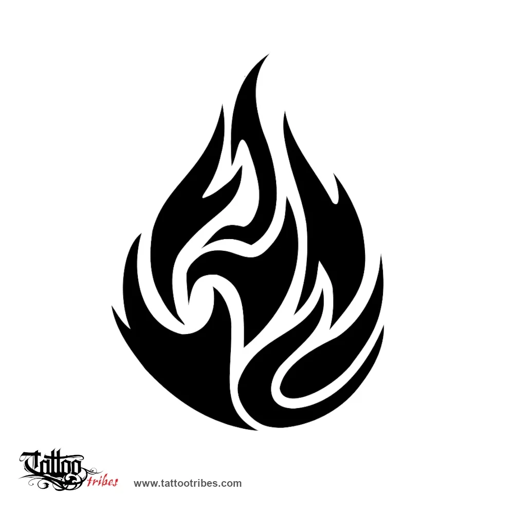 Tattoo image of Fire, Change, aiming high