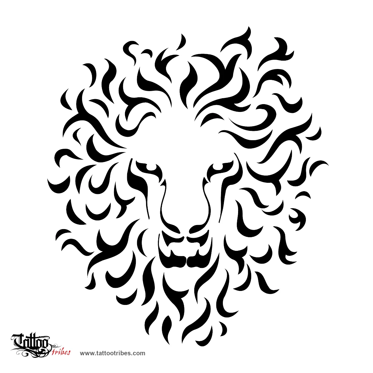 Tattoo image of Lion, Courage, strength