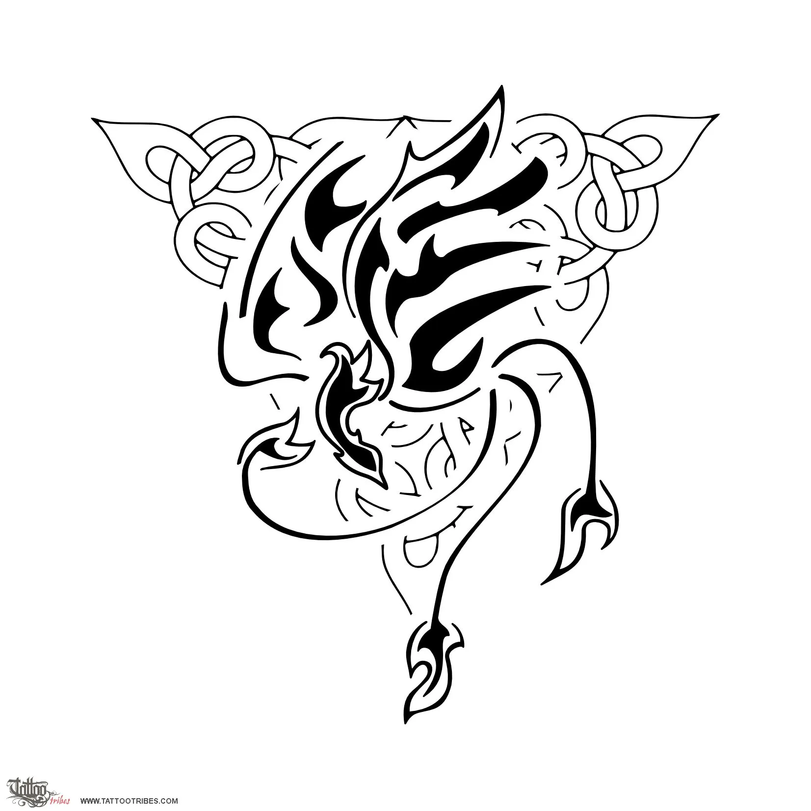 Tattoo image of Phoenix, Eternity, union