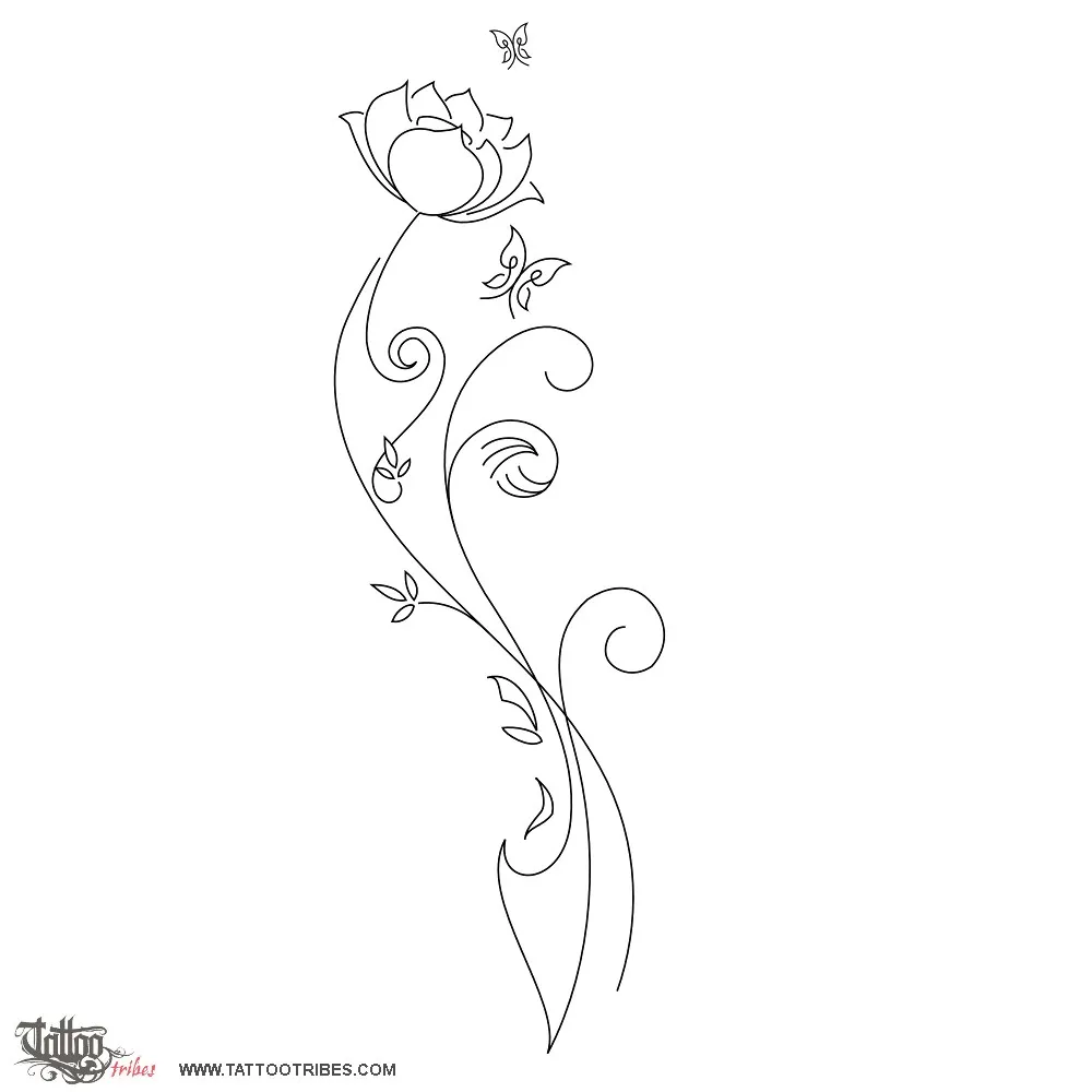 Tattoo image of Water and fire, Sweet and passional