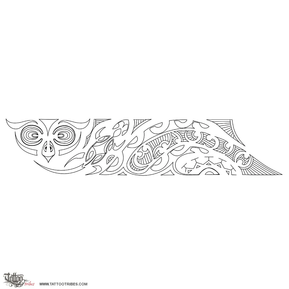 Stencil outline of Ngaru, Knowledge, protection