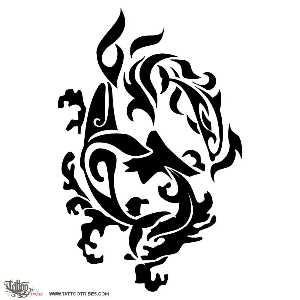 Tattoo image of Dolphin and whale, Passion