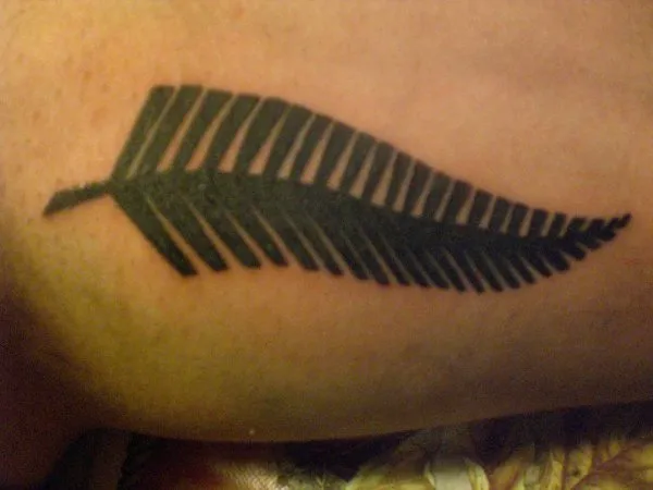 Real community tattoo placement: Alessandro - Silver fern