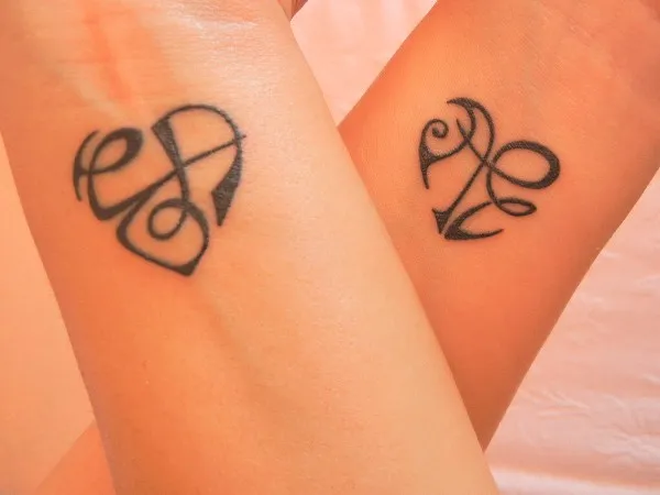 Real community tattoo placement: Alessia - E+A & A+E