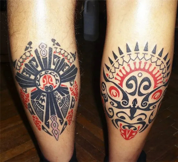Real community tattoo placement: Alexander - family & Toa