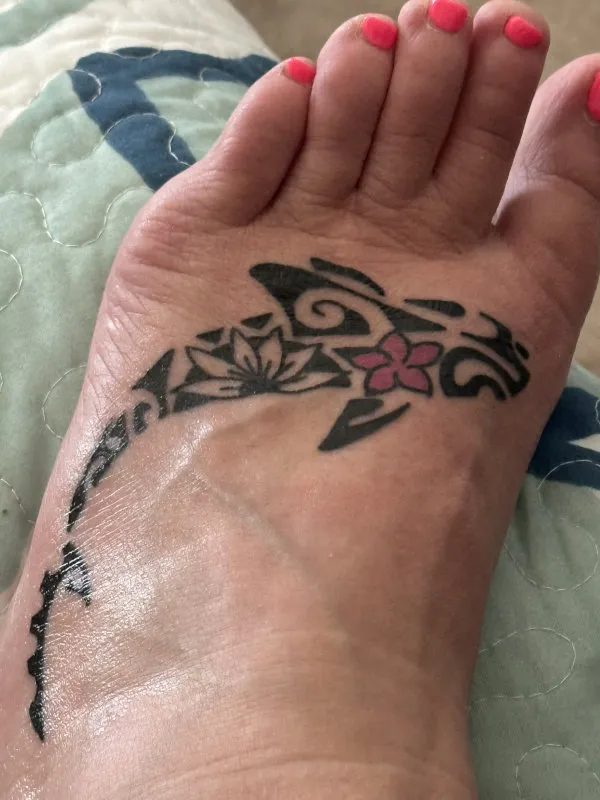 Real community tattoo placement: Amy - Ma'o