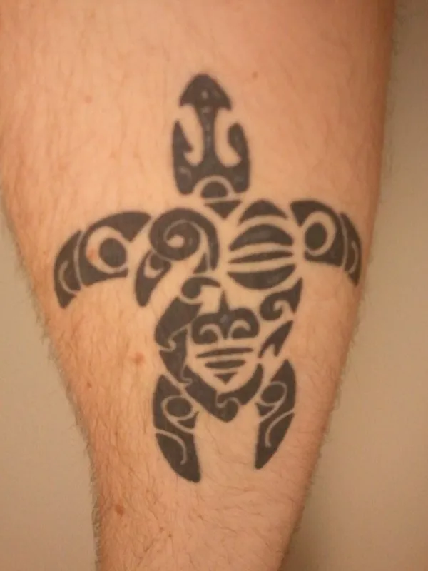 Real community tattoo placement: Andy - Whakakotahitanga