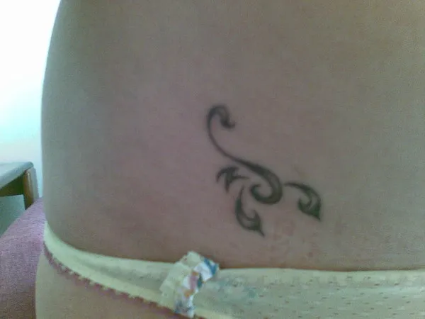 Real community tattoo placement: Annalisa - Stylized scorpion