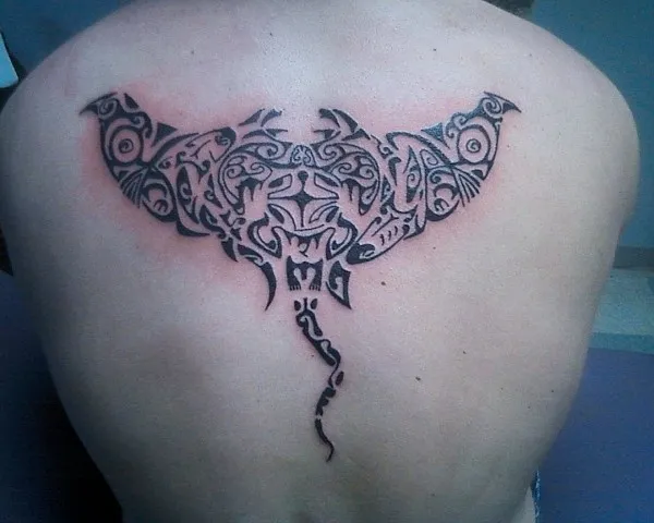 Real community tattoo placement: Anthony - Whakangungu