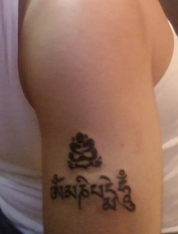 Real community tattoo placement: Ashdeep - Buddha