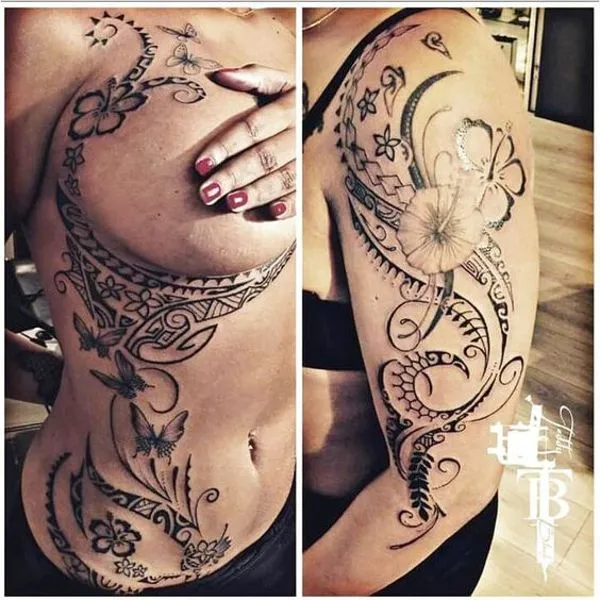 Real community tattoo placement: BD - Puiaki piece
