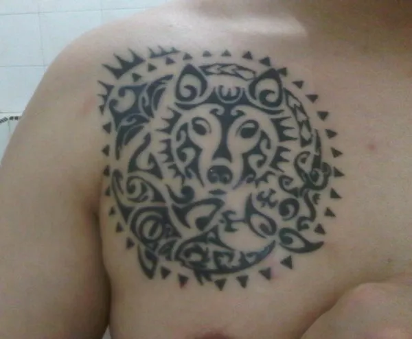Real community tattoo placement: Christiandy - Ra