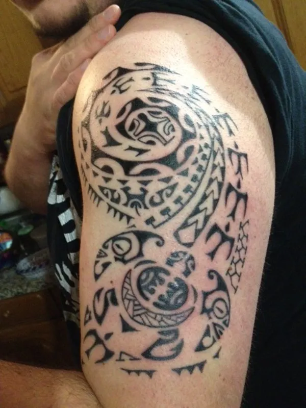 Real community tattoo placement: Christopher - Ara