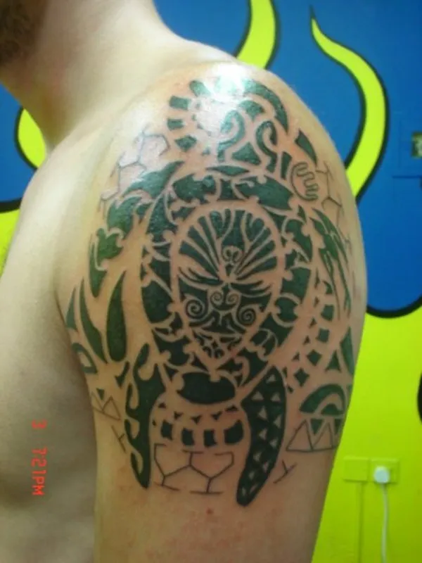 Real community tattoo placement: Christos - Marangai