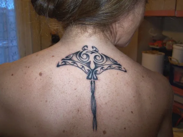 Real community tattoo placement: Cristina - Manta
