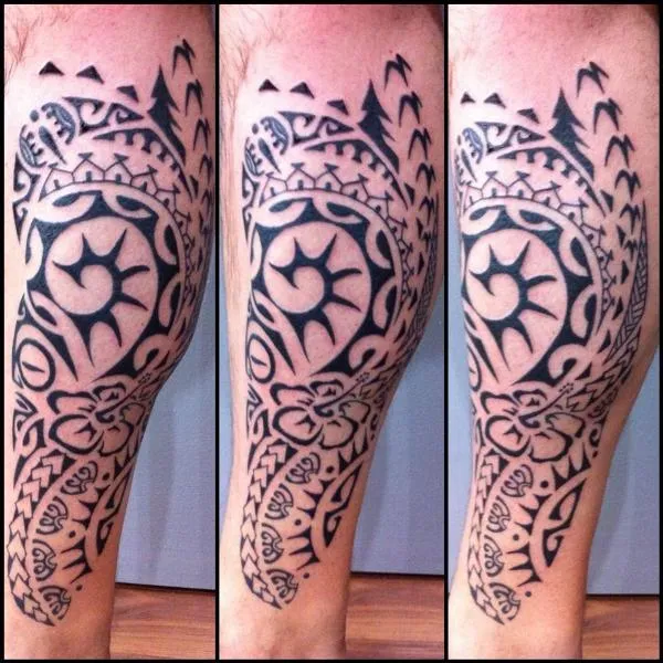 Real community tattoo placement: David - Lynn