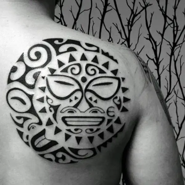 Real community tattoo placement: David - Soleluna