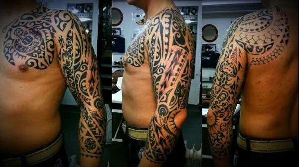 Real community tattoo placement: Dean - Korero