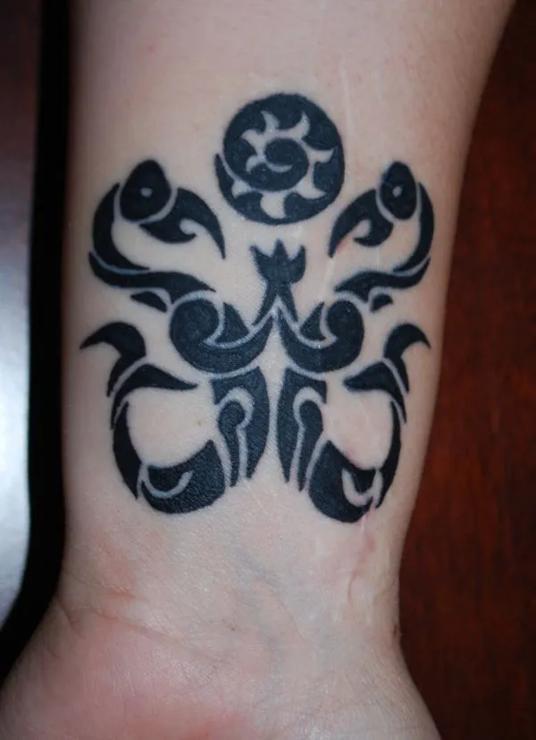 Real community tattoo placement: Debbie - Aid