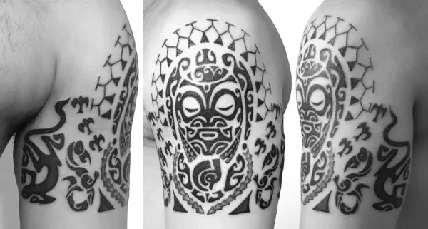 Real community tattoo placement: Denilson - GM Short sleeve