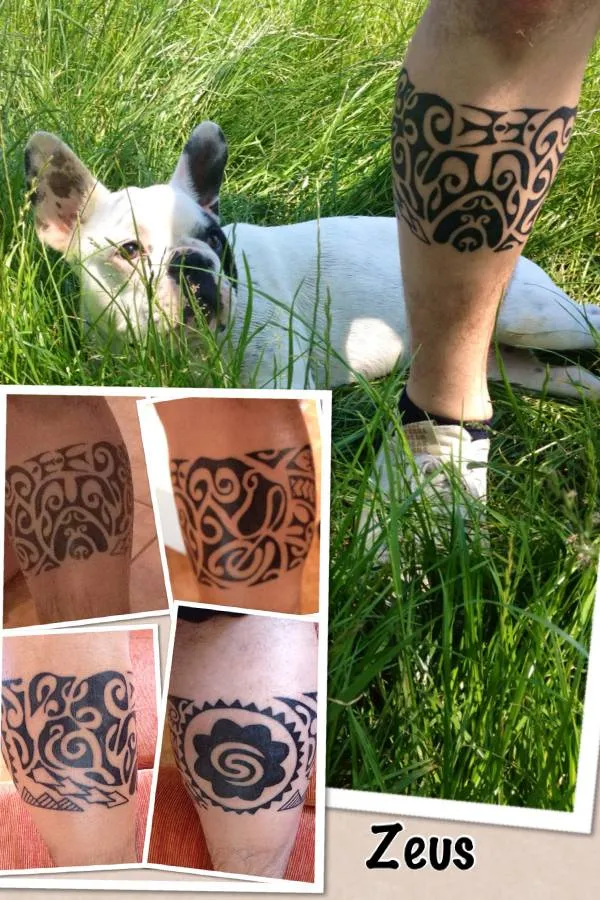 Real community tattoo placement: Denis - Zeus