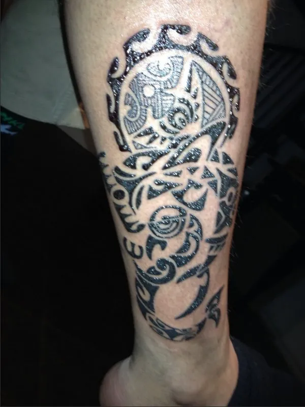 Real community tattoo placement: Diego - Ora