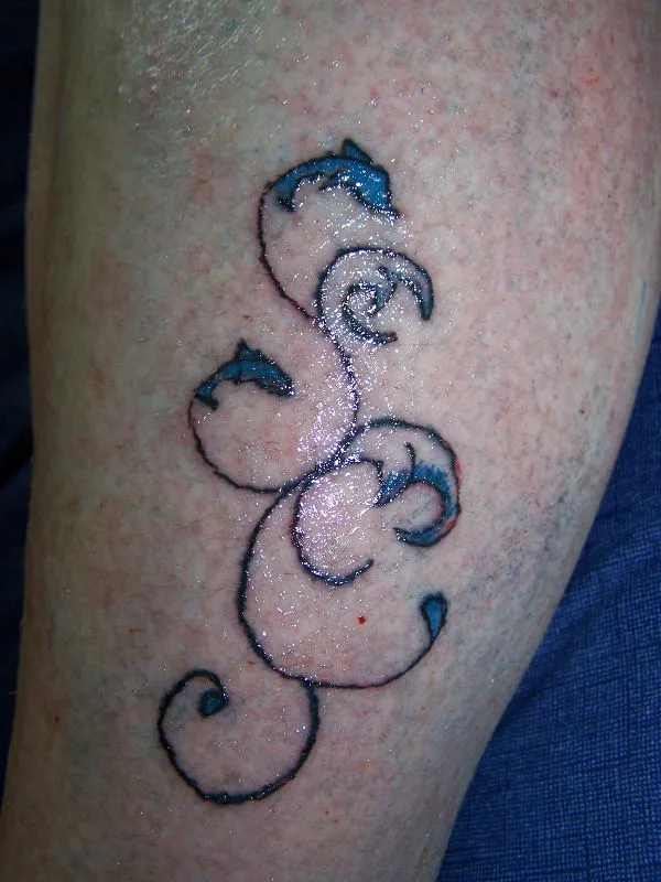 Real community tattoo placement: Donna - Waiata
