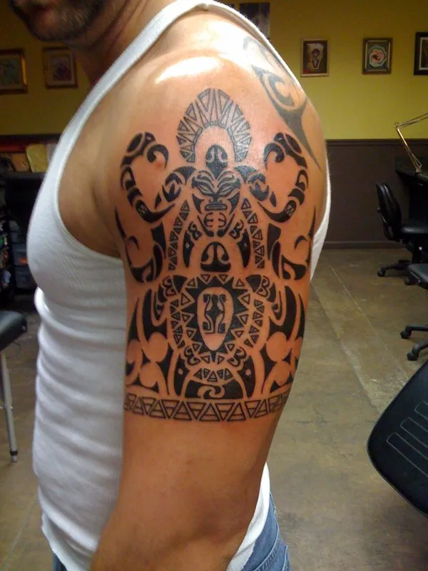 Real community tattoo placement: Donny - Birth of an angel
