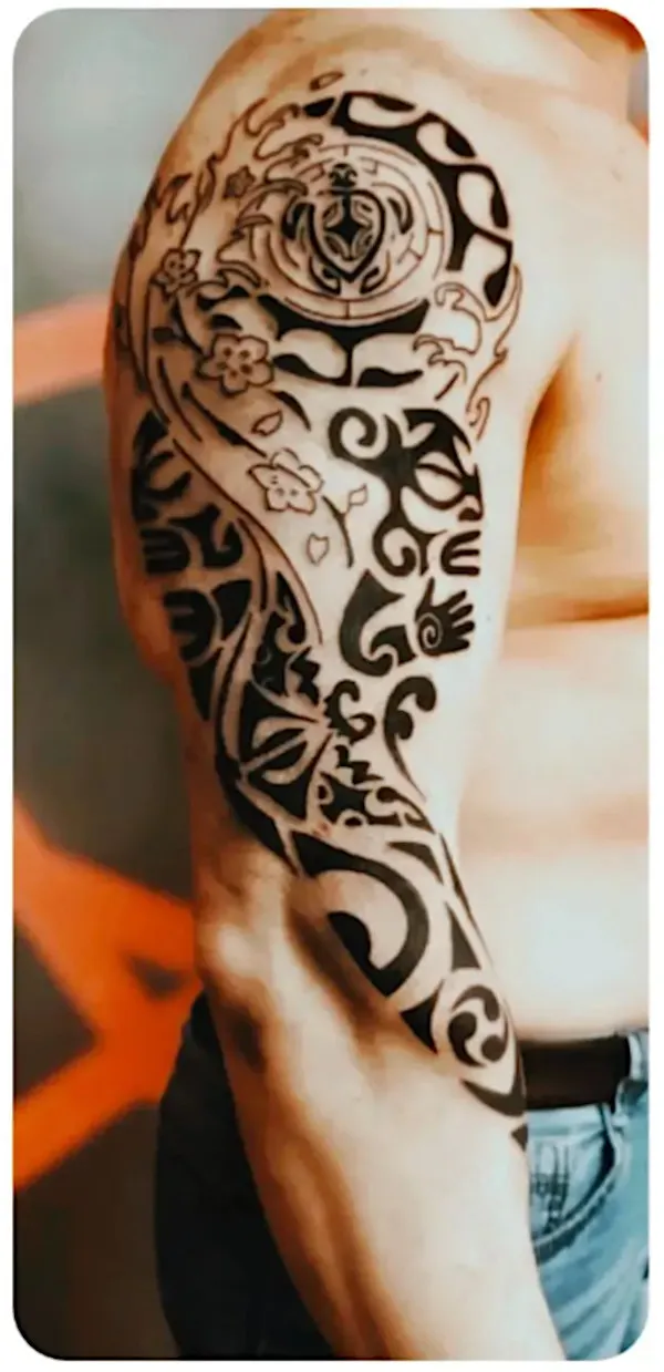 Real community tattoo placement: Egor - tangata