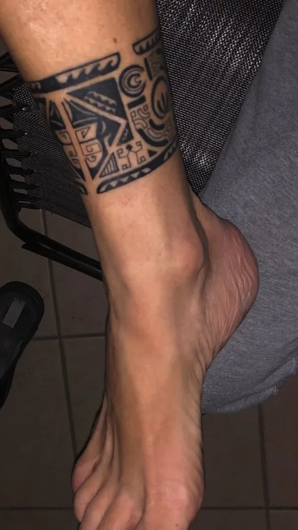 Real community tattoo placement: Fabio - Marquesan band