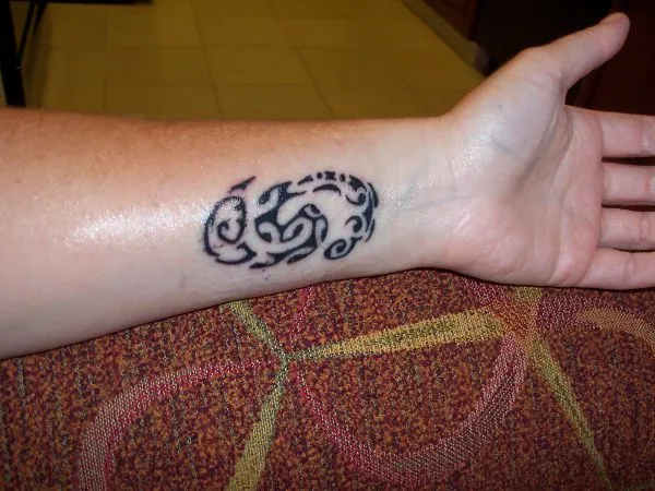 Real community tattoo placement: Fiona - Whakaruru