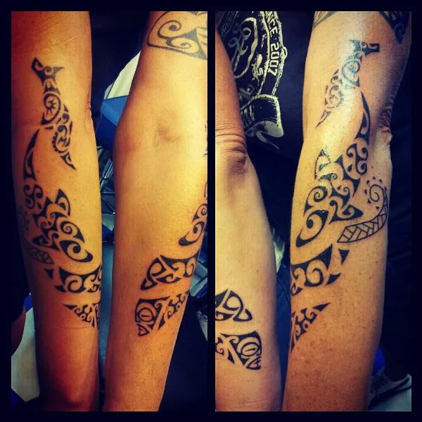 Real community tattoo placement: Gabi - Whale